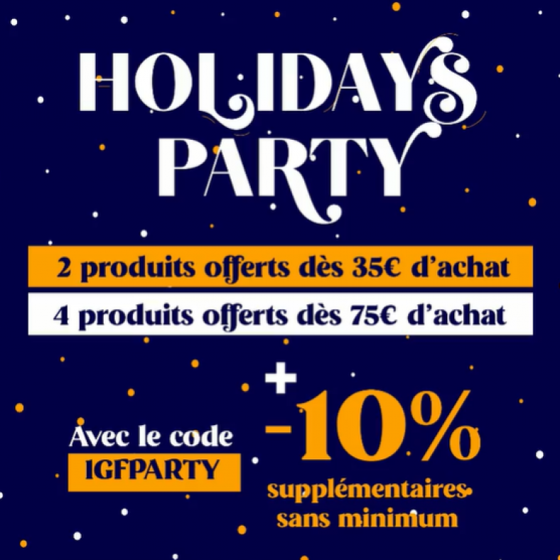 Code Promo Cellublue : 02 produits offerts dès 35€ – 04 produits offerts dès 75€  +10% de remise supplémentaire
