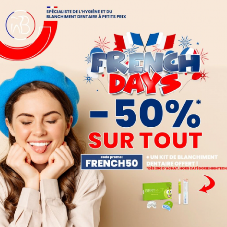 Code Promo Bbryance French Days : -50% sur tout