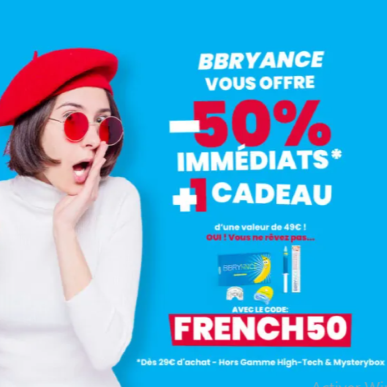 Code Promo French Days Bbryance : -50% sur tout
