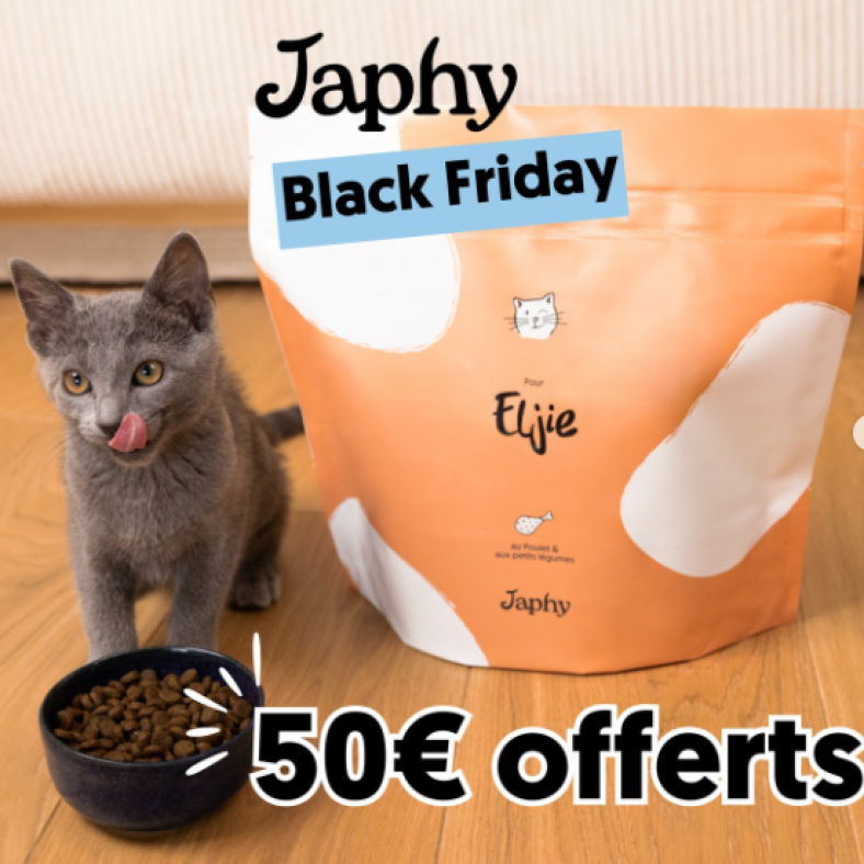 Black Friday Japhy : 50€ de remise
