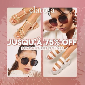 Promo Clarosa : Jusqu’à 75% de réduction
