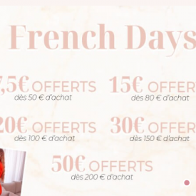 Promo French Days LéaZ Boutique : Jusqu’à 50 Euros offerts